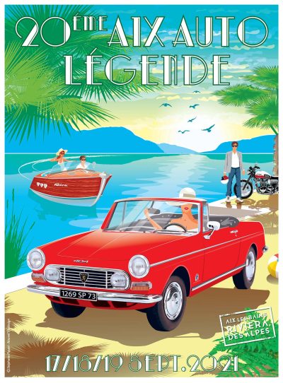 Affiche Aix Auto Légende 2021
